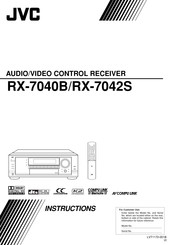 JVC RX-7042S Instructions Manual