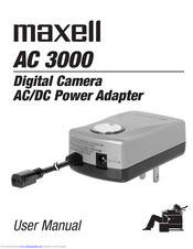 Maxell AC3000 User Manual