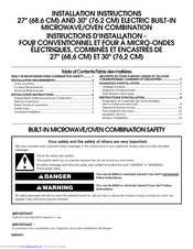 Kitchenaid KEMS378SBL04 Installation Instructions Manual