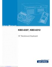 Advantech KBD-6312 User Manual