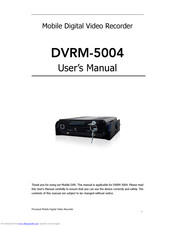 ProVisual DVRM-5004 User Manual