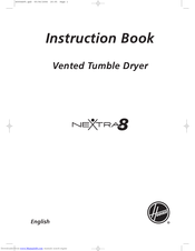 Hoover HNV 380 Instruction Book