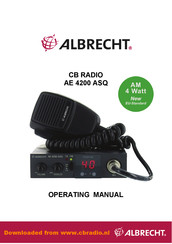 Albrecht AE 4200 ASQ Operating Manual