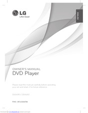 LG DVX692 Owner's Manual