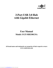 Vantec UGT-MH330GNA User Manual
