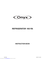 ONYX 160 RA Instruction Book