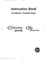 Hoover Performa Family Instruction Book