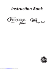 Hoover Performa Plus Instruction Book