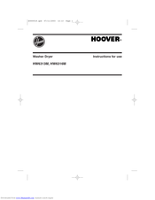 Hoover HW6316M Instructions For Use Manual