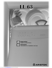 Ariston LL 63 Instructions For Installation And Use Manual