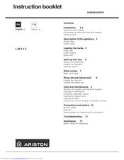 Ariston L 60 T 3 C Instruction Booklet
