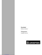 Ariston MTA 4053 NF Instructions For Installation And Use Manual