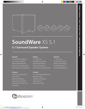 Boston SoundWare XS 5.1 Owner's Manual
