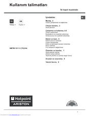 Hotpoint Ariston NMTM 1911 V (TK)/HA Operating Instructions Manual