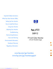 HP P920 D8912 User Manual