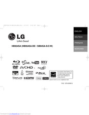LG HB954SA-DD User Manual