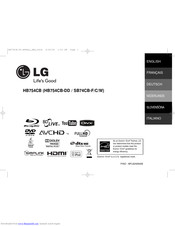 LG SB74CB-W Owner's Manual