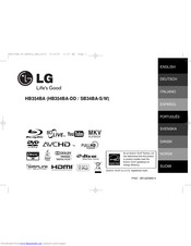 LG HB354BA Owner's Manual