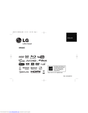 LG HR450 Owner's Manual