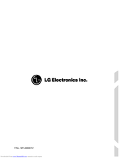 LG WD-1036(0-9)NDK Series Owner's Manual