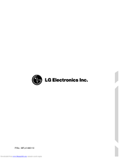 LG WD-1436 Owner's Manual