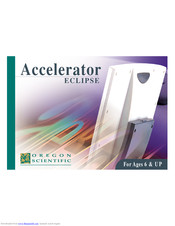 OREGON SCIENTIFIC Accelerator Eclipse Instruction