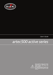 DAS Artec500 Active Series User Manual
