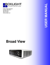 Boxlight Broad View Manuals | ManualsLib