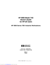 HP 9000 742i Owner's Manual