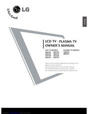 LG 42PC50 Series Owner's Manual