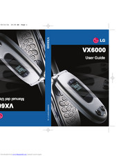 LG VX6000 User Manual