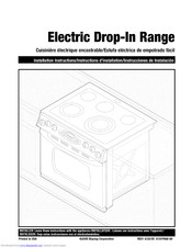 Maytag MEP5775BAF19 Installation Instructions Manual