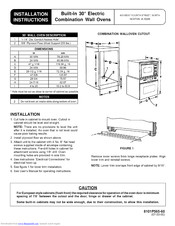 Maytag MMW5530DAB Installation Instructions Manual