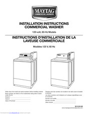 Maytag MAT14PDAXW1 Installation Instructions Manual