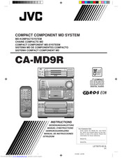JVC CA-MD9R Instructions Manual