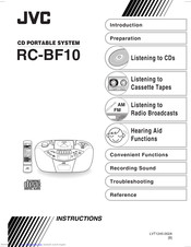 JVC RC-BF10 Instructions Manual