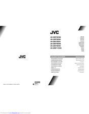 JVC AV-28BT80EN Instructions Manual