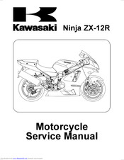 Kawasaki Ninja Zx 12r Service Manual Pdf Download Manualslib
