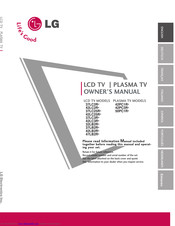 LG 50PC1R-ZH Owner's Manual