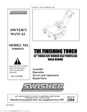 Swisher WB80042F Owner's Manual