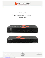 Atlona AT-HD-V81 User Manual