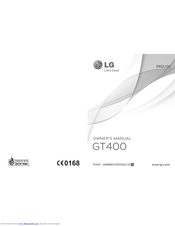 LG GT400GO Owner's Manual