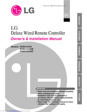 LG PQRCUDS0S Owners & Installation Manual
