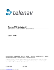 TeleNav GPS Navigator v4.1 User Manual