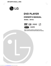 LG DN192 Owner's Manual