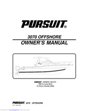 Pursuit 3070 OFFSHORE Owner's Manual