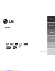 LG DR-898 Manual