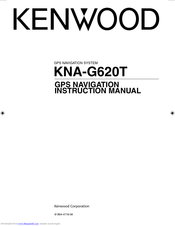 Kenwood DNX6360 Instruction Manual