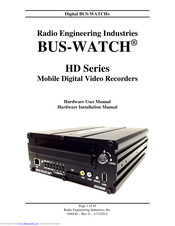 Radio Engineering Industries BUS-WATCH HD800 Hardware User Manual,  Hardware Installation Manual