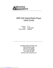 Avionics Innovations DMP-300 User Manual